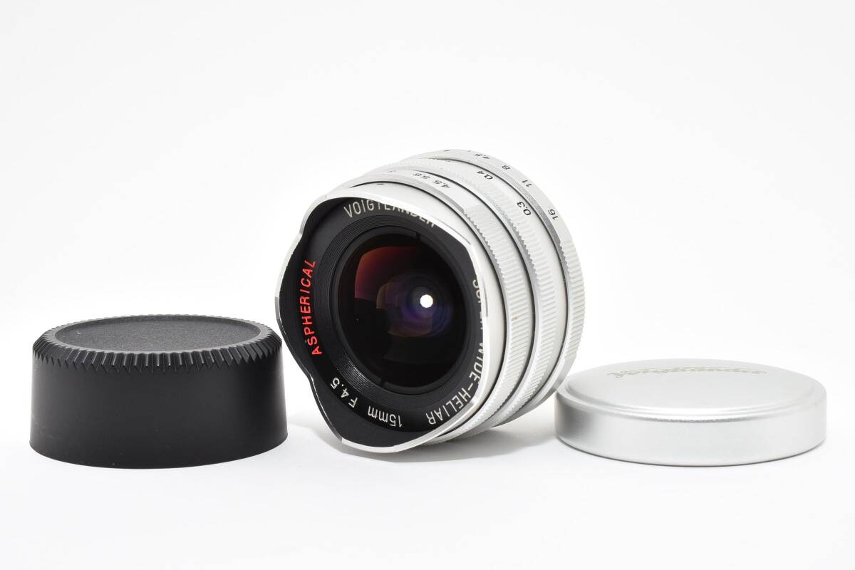 【美品】 Voigtlander フォクトレンダー SUPER WIDE-HELIAR 15mm F4.5 ASPHERICAL 【動作確認済み】 #2816520