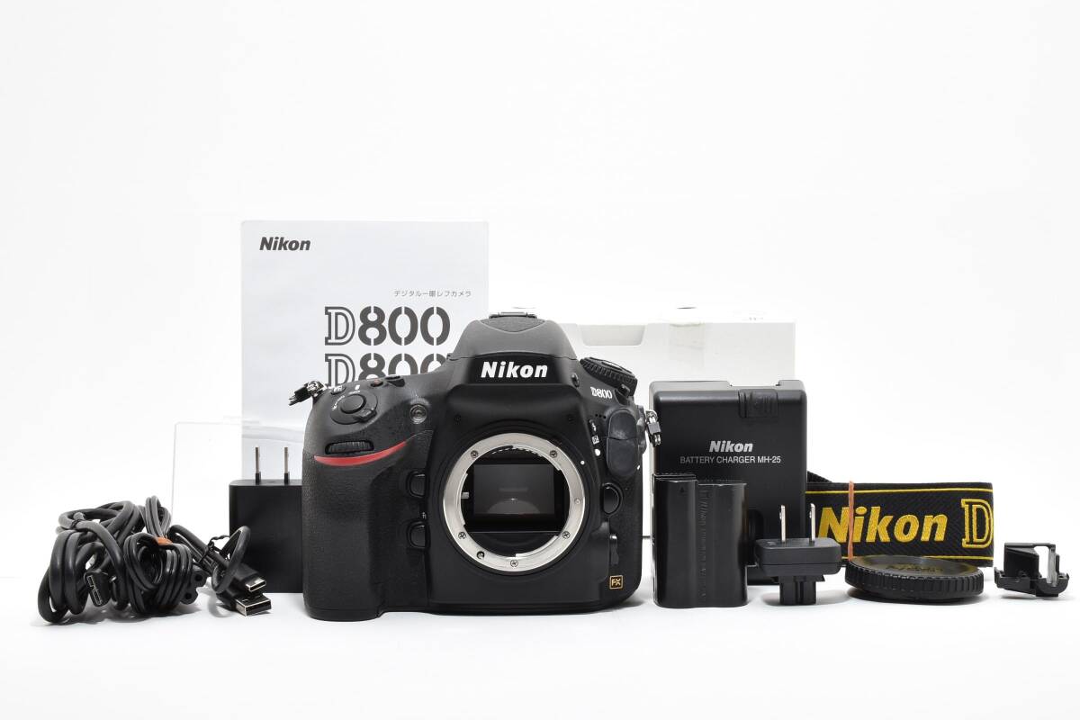 【美品】 Nikon ニコン D800 デジタル一眼 【動作確認済み】 #2816530