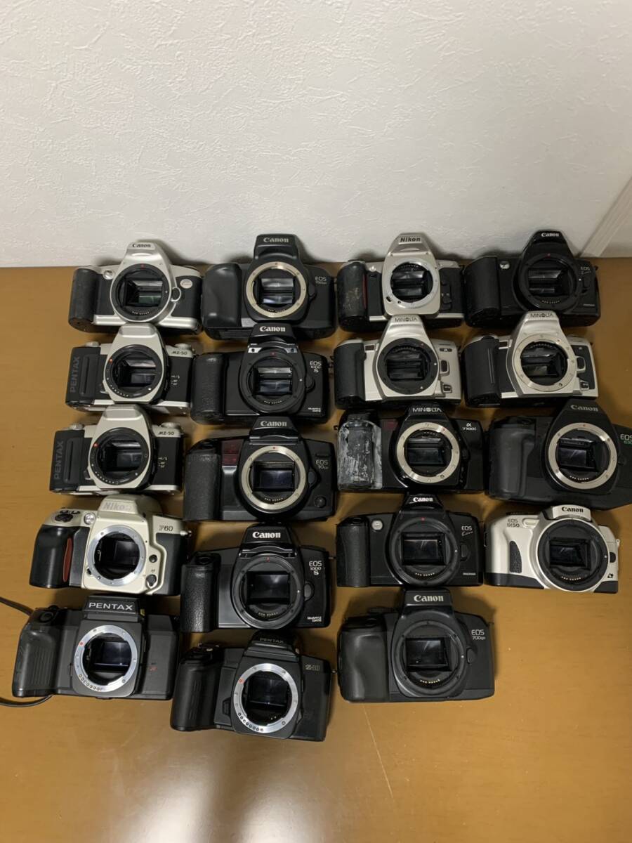 デジタルフィルム一眼 まとめ キャノン ニコン ペンタックス ミノルタ 19点【現状品】＃7886