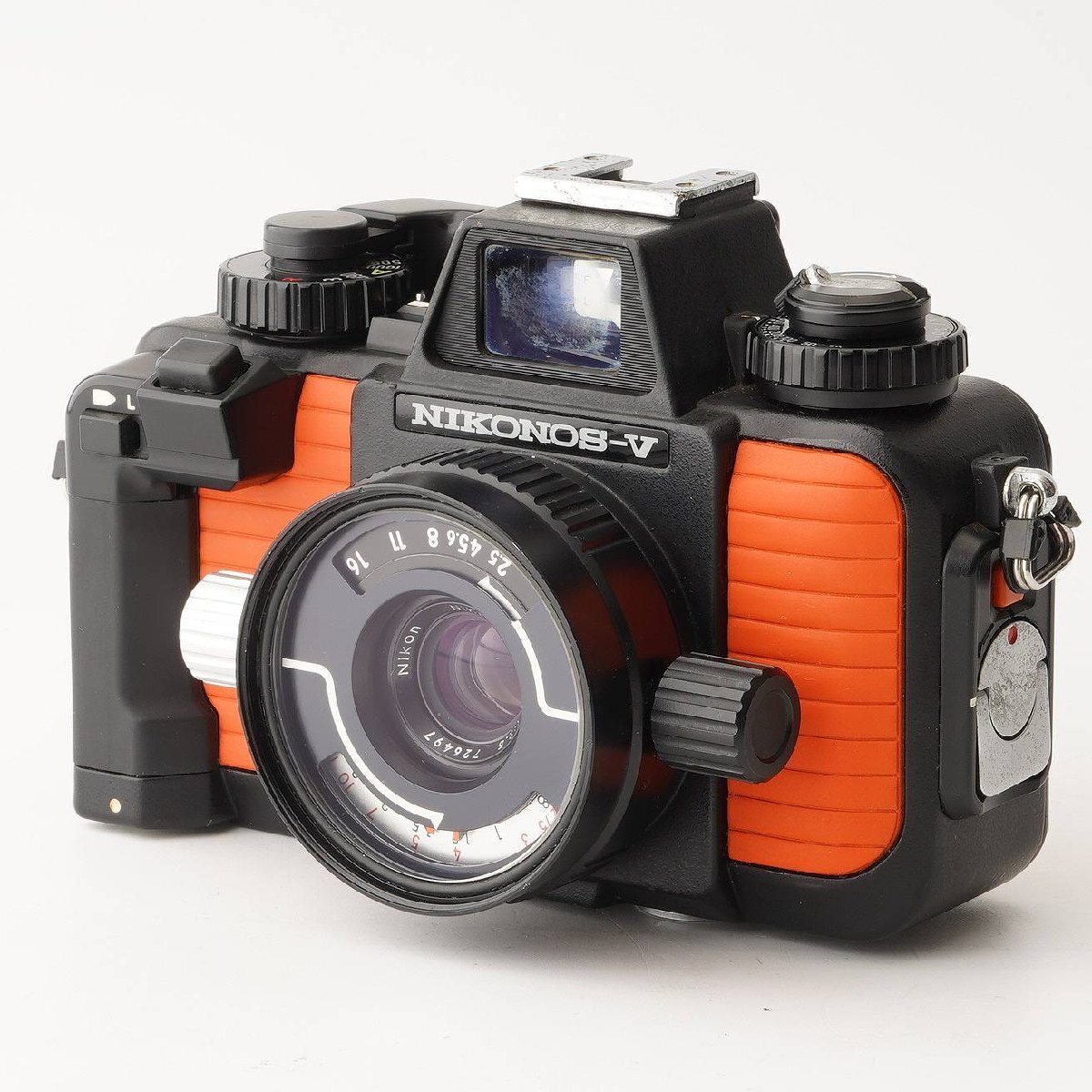ニコン Nikon ニコノス Nikonos V / UW-Nikkor 35mm F2.5 水中フィルムカメラ オレンジ
