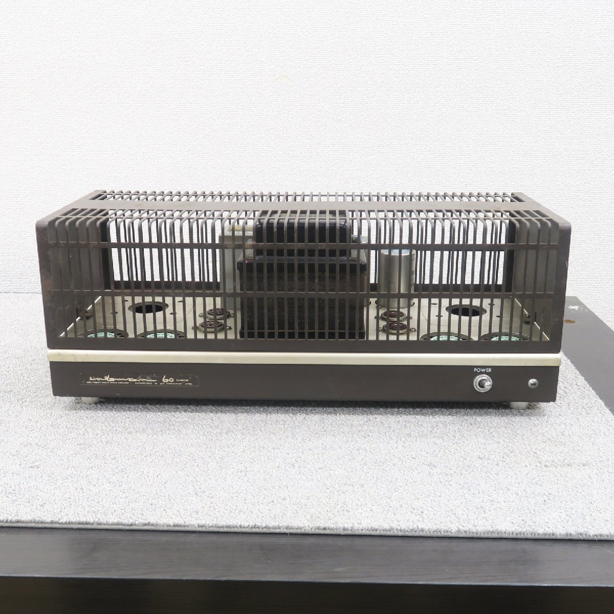 【ジャンク】LUXMAN MQ60 CUSTOM パワーアンプ ラックスマン @59989