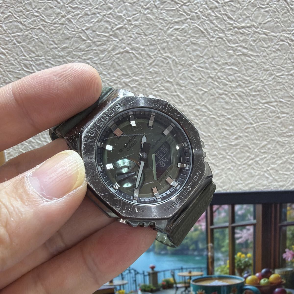 CASIO カシオ G-SHOCK Gショック 腕時計 GM-2100B 稼動品