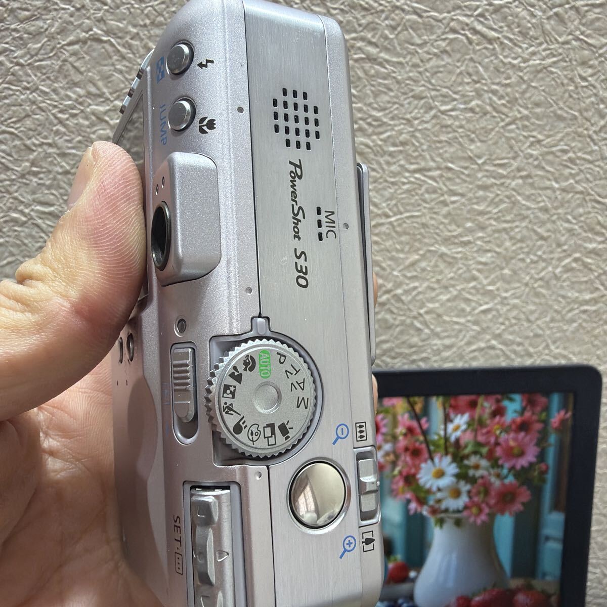 Canon キャノン デジタルカメラ　powershot S30 動作品　バッテリー無し