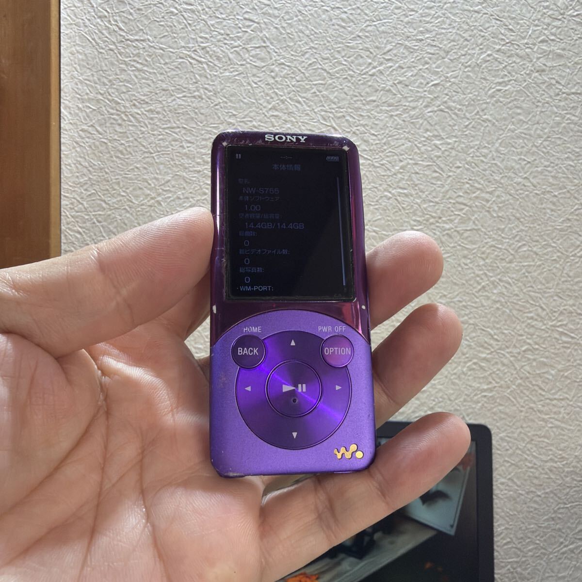 SONY ソニー WALKMAN NW-S755 現状品