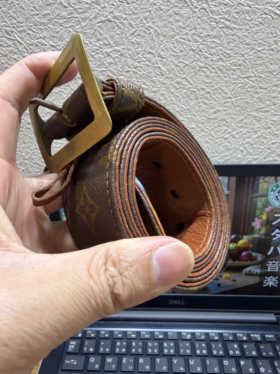 LOUIS VUITTON ルイヴィトン　ベルト　モノグラム　ベルト