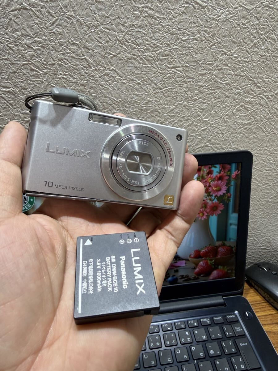 Panasonic LUMIX DMC-FX37 バッテリー付き　現状品