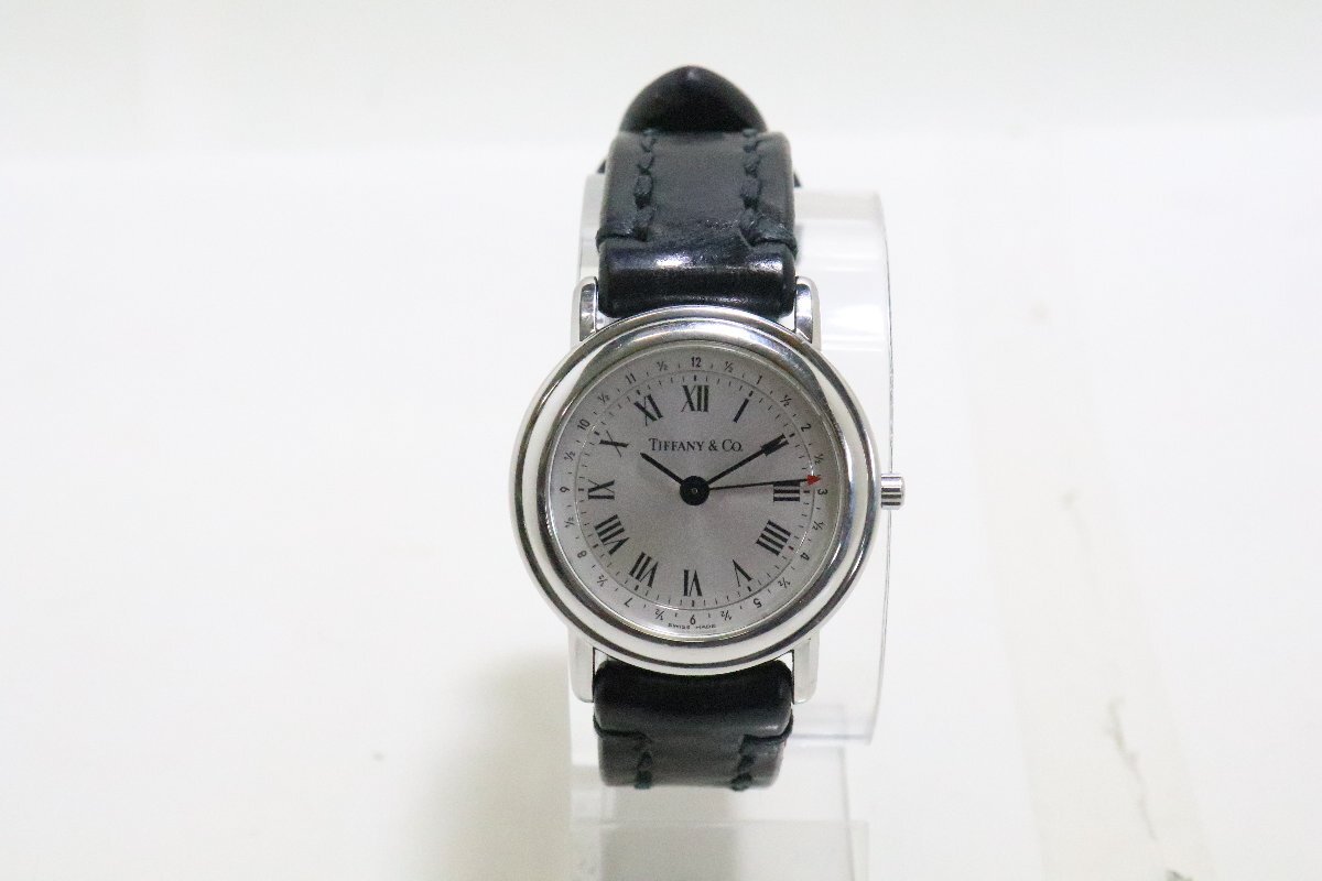 ティファニー アラームウォッチ M191 クオーツ 他社ベルト 中古品