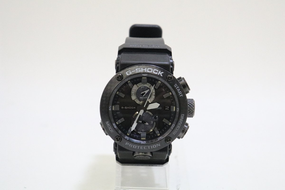 CASIO G-SHOCK GRAVITYMASTER カーボン素材 GWR-B1000-1AJF タフソーラー 中古品