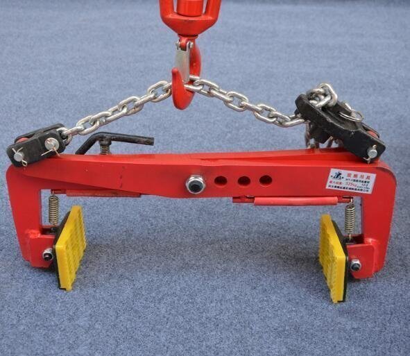 荷重325kg 多機能★クランプ スーパーツール 縦吊り 荷吊り用 吊り具 建設機械 運搬 吊上げ 厚鋼板 はさみ板 滑り止め 