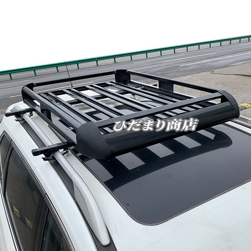 高品質　作業用としても大活躍 組立型 アルミ合金製 カーゴラック ルーフラック ルーフバスケット キャリアルー ルーフキャリア 汎用