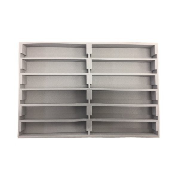 Nゲージ 車両収納ケース 交換用 12両収納中敷ウレタン