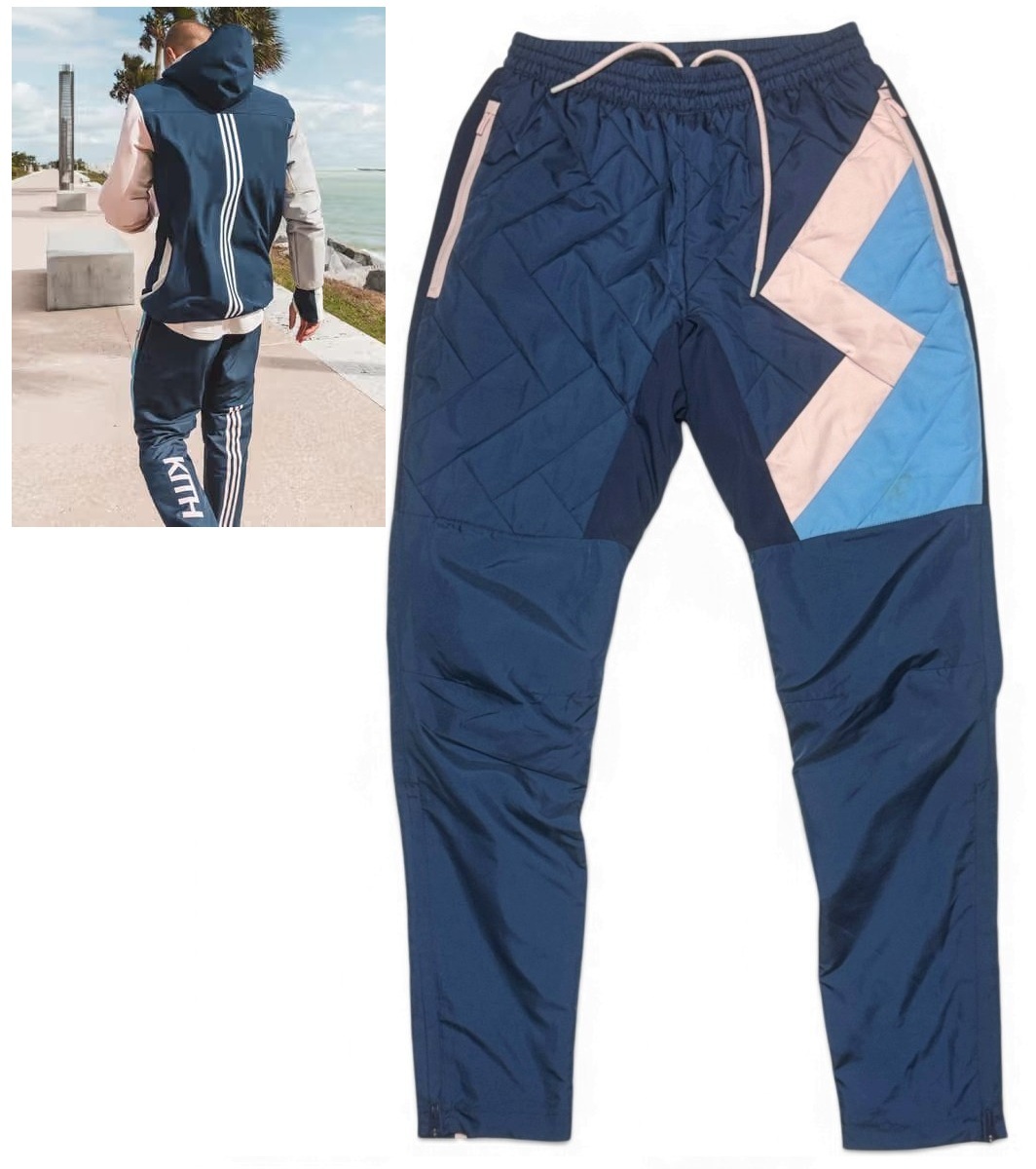Kith × adidas キス アディダス Flamingos Down Filled Pant