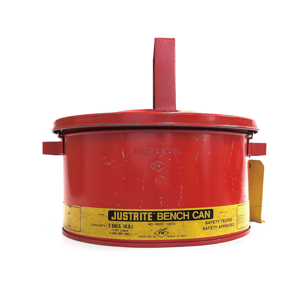 ☆JUST RITE 2Gallon BENCH CAN ドレン缶☆PPAI058