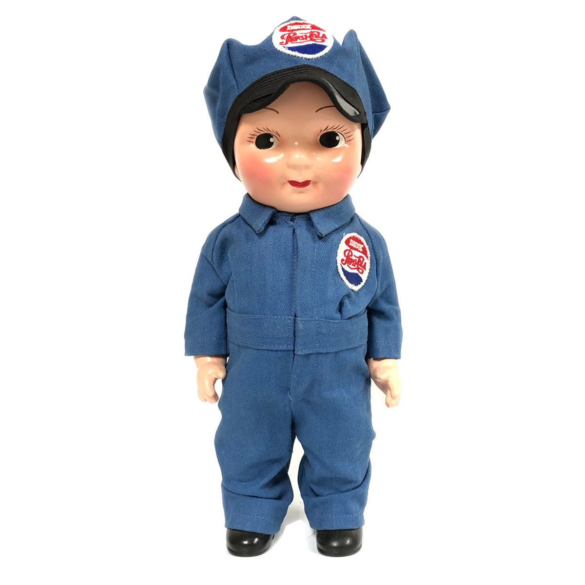 ★PEPSI Herring-bone Coverall ヘリンボーンつなぎ人形　コレクション 詳細不明　本体のみ ★ PPAI035