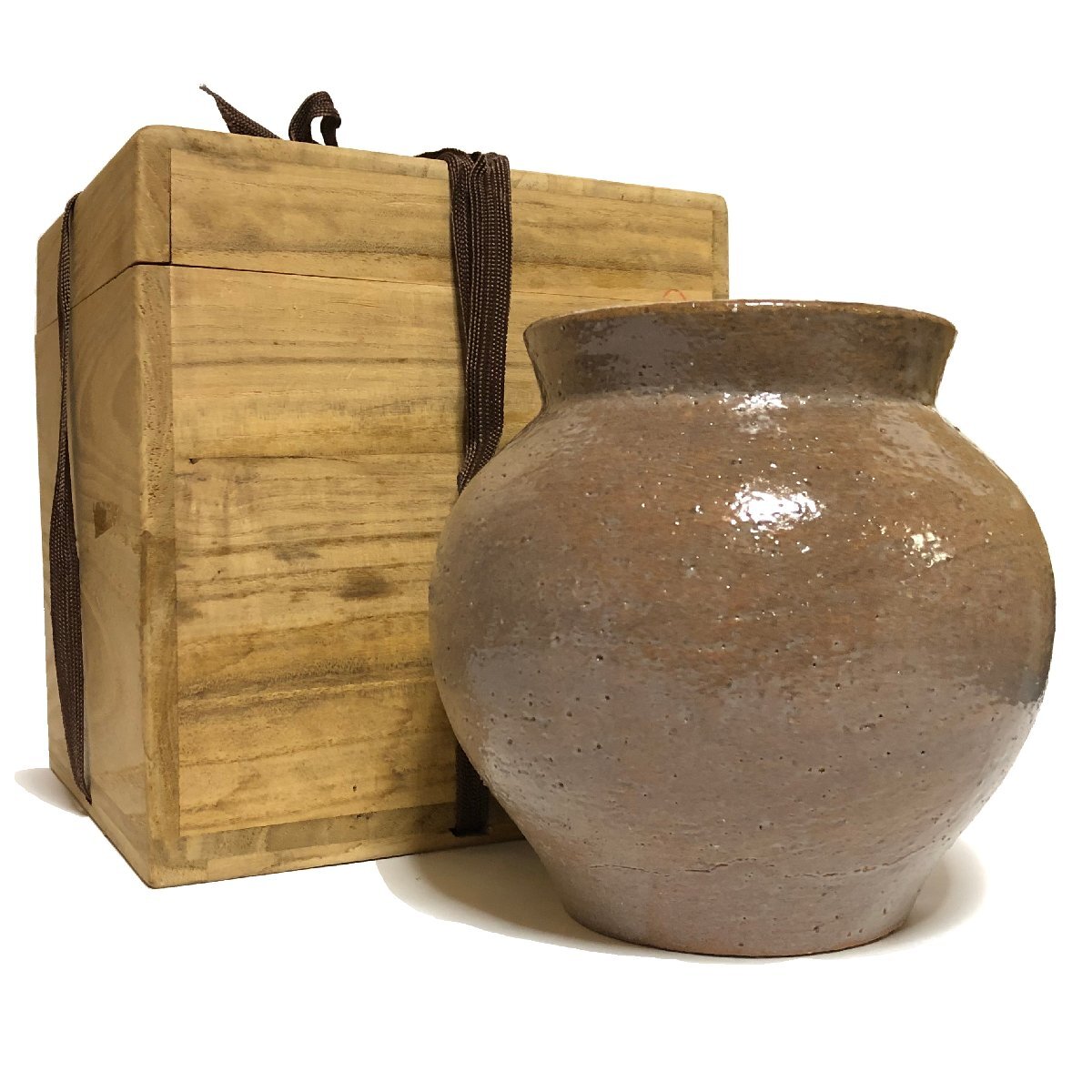 ★三慶窯 李 浚成 作　壺★PSJI073