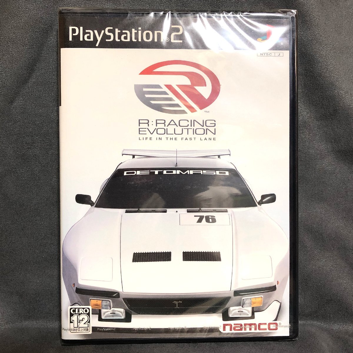 未開封 未使用 PlayStation 2 ゲームソフト ★R:RACING EVOLUTIONアール レーシング エボリューション★2003年ナムコ　PS2用ソフトP2SPS01