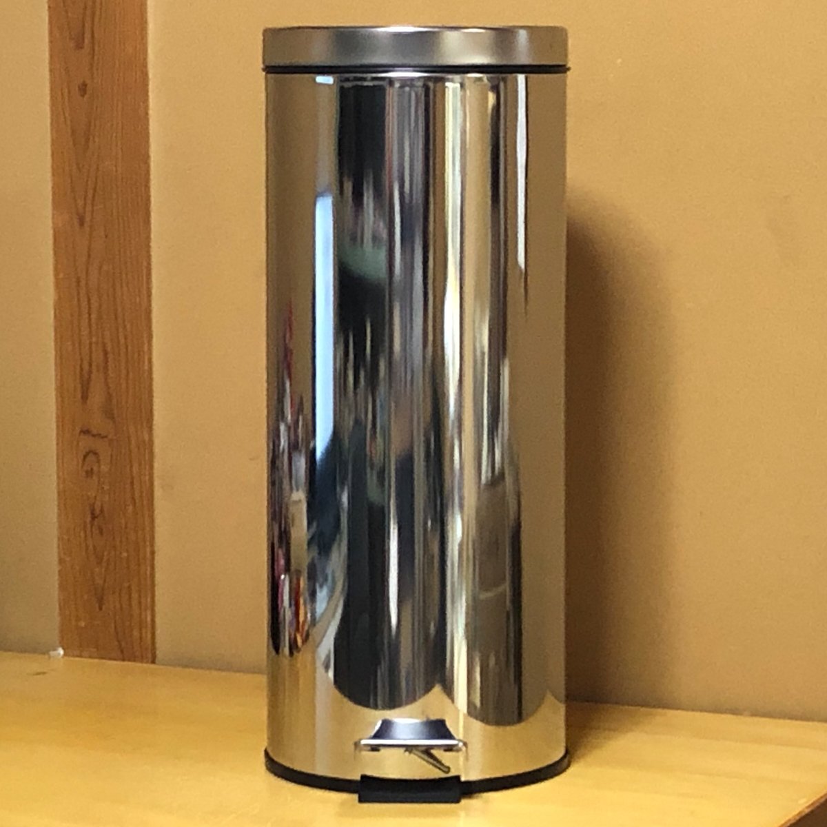 ★Chrome garbage Can クロムスタイリッシュゴミ箱 ★PPAI068