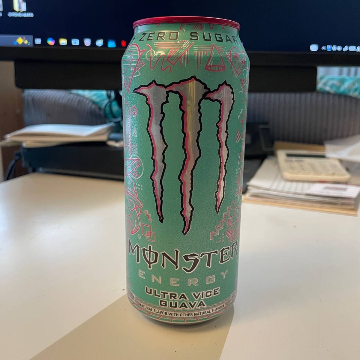 【超最新作】MONSTER ENERGY ULTRA VICE GUAVA モンスター エナジー ウルトラ バイス グアバ グアヴァ エナジードリンク【国内未発売】