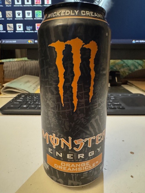 【超最新作】MONSTER ENERGY ORANGE DREAMSICLE モンスター エナジー オレンジドリームシクル エナジードリンク 【国内未発売】