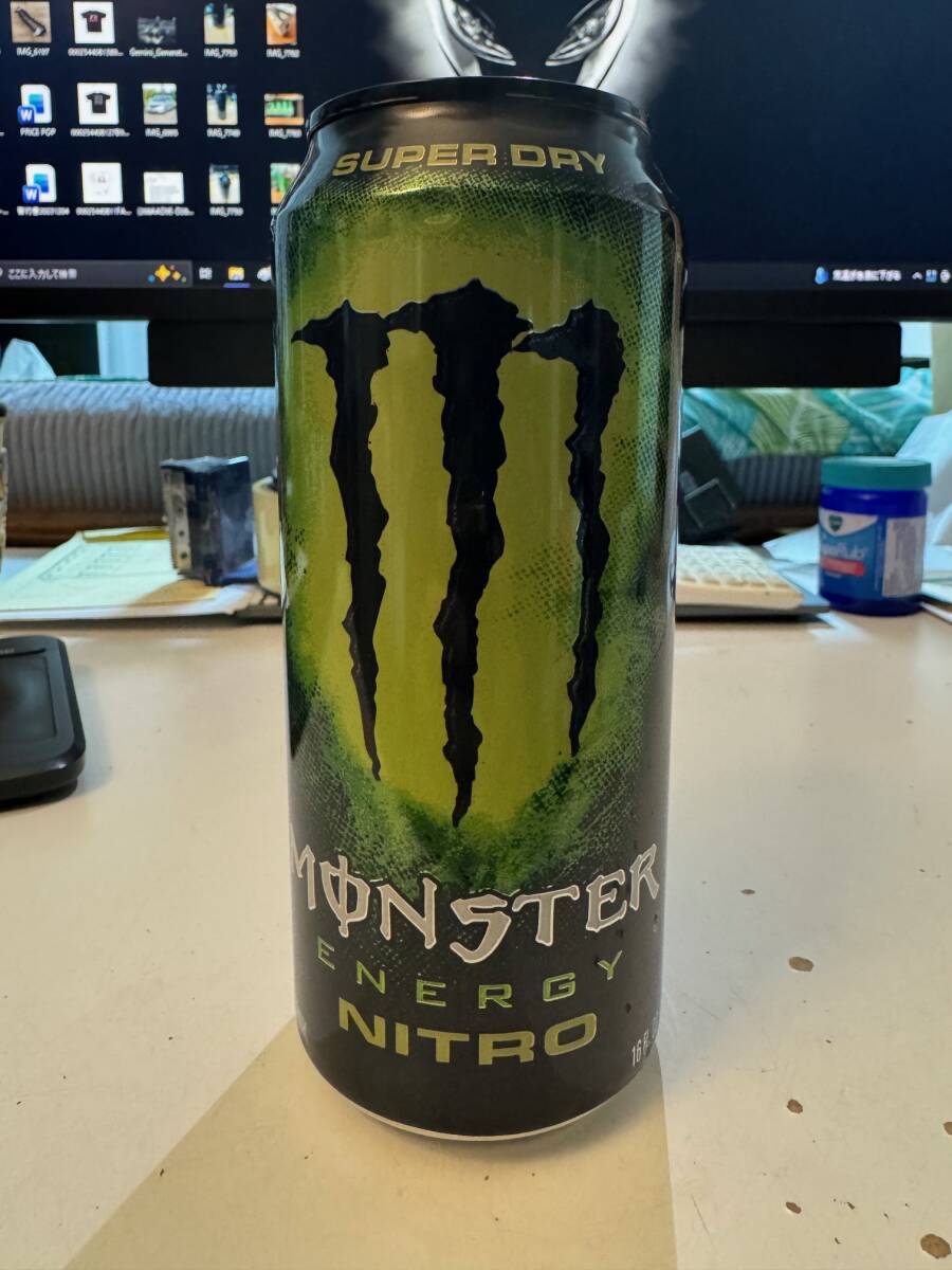 【初入荷】MONSTER ENERGY NITRO SUPER DRY モンスター エナジー ナイトロ スーパードライ エナジードリンク 【国内未発売】