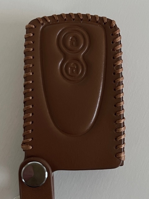 牛革ぴったりフィットケース ココア ムーヴ タント bB パッソ クー ピクシススペース キーケース スマートキーケース ブラウン色 1