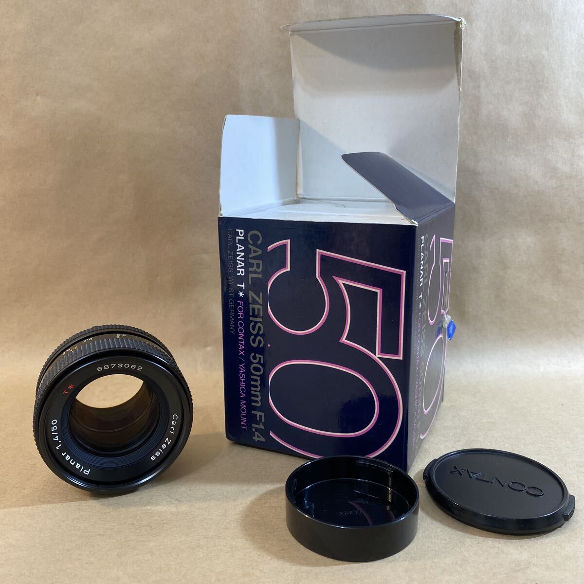 CONTAX Carl Zeiss Planar 50mm F1.4 コンタックス レンズ