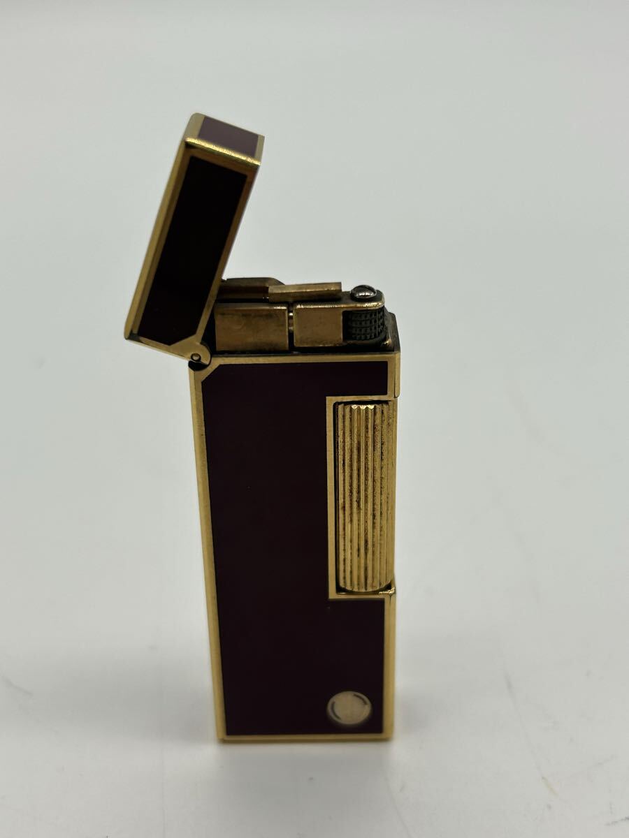 dunhill/ダンヒル ガスライター ローラー　赤×ゴールド ライター 