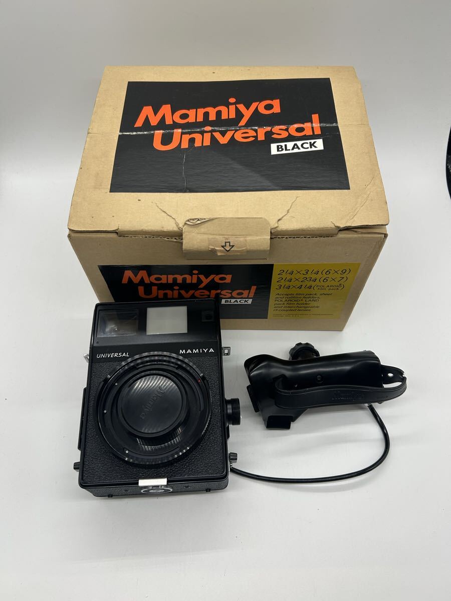 Mamiya マミヤ Mamiya ユニバーサルプレス Universal Press ブラック ボディ 中判フィルムカメラ ブラック