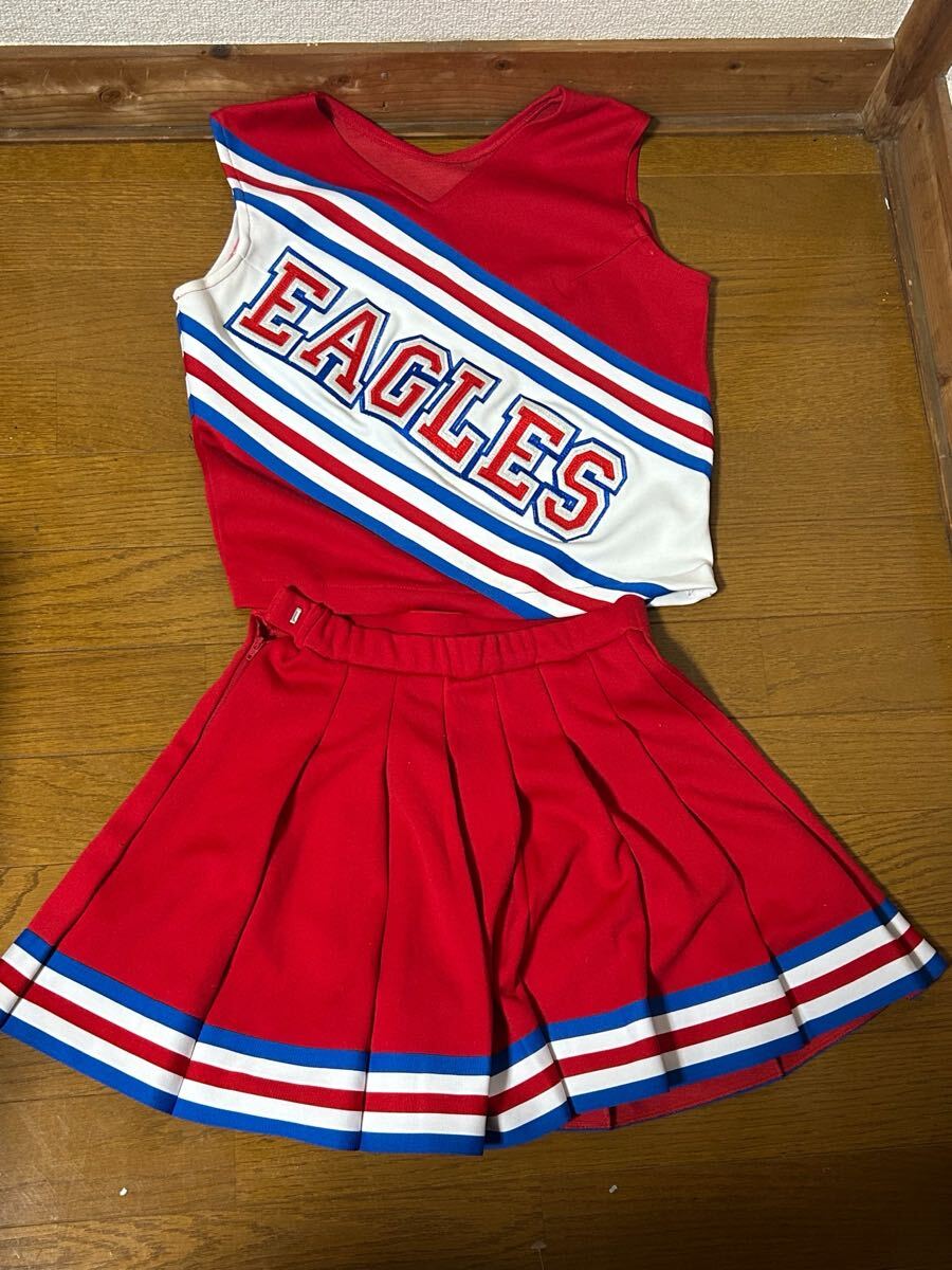 東亜学園高等学校チアガール衣装　チアリーディング　ユニフォーム制服eagles イーグルス