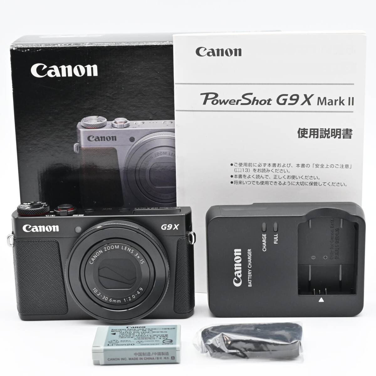 ★極上品★Canon PowerShot G9X Mark II ブラック