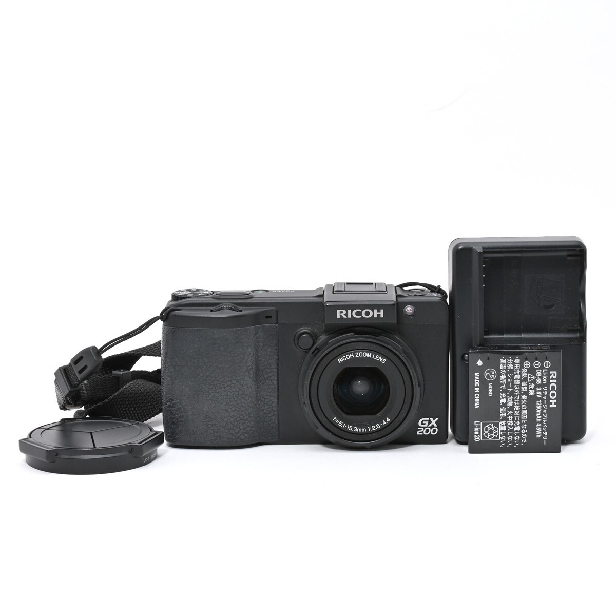 1237＜良品＞ RICOH デジタルカメラ GX200 ボディ GX200