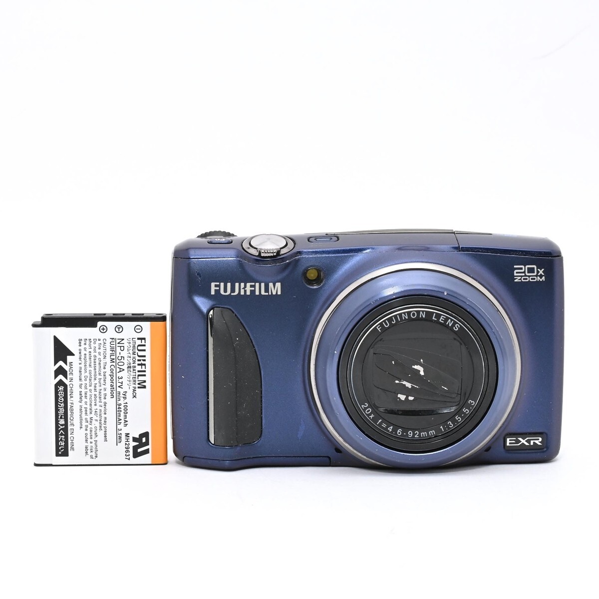1277＜並品＞ FUJIFILM デジタルカメラ ネイビー FX F900EXR NB