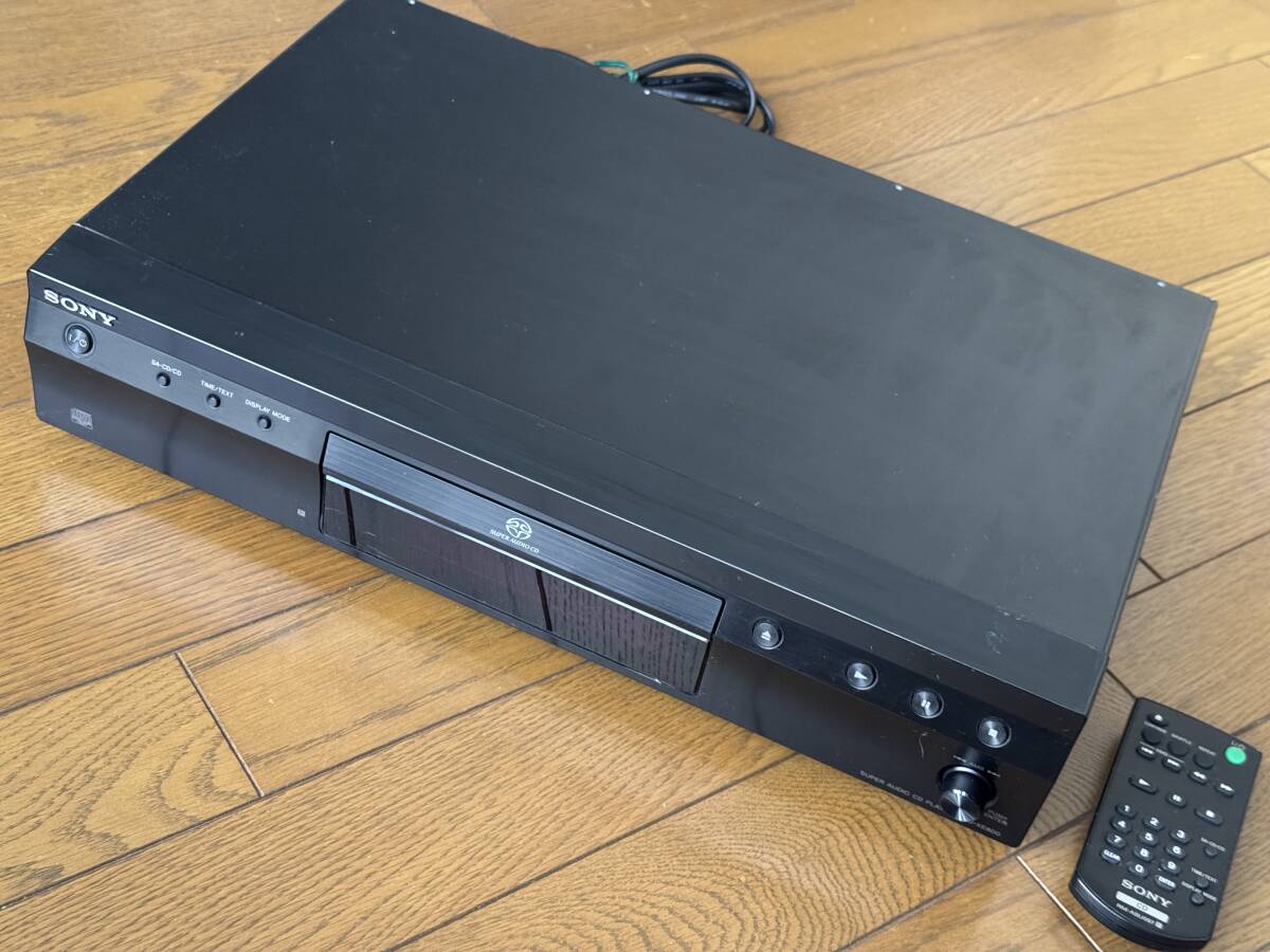 ソニー スーパーオーディオCD/CDプレーヤー『SCD-XE800』動作品
