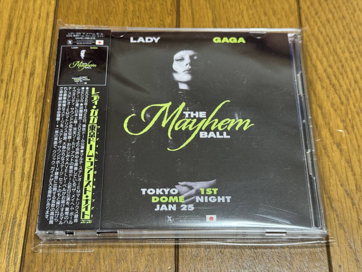 LADY GAGA『THE Mayhem BALL』TOKYO 1ST NIGHT JAN 25