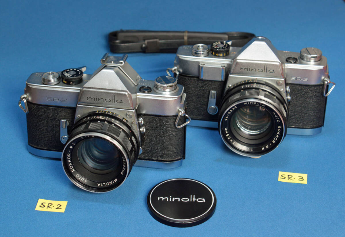 ミノルタSR2,SR3 シャッター幕交換整備済セット!!