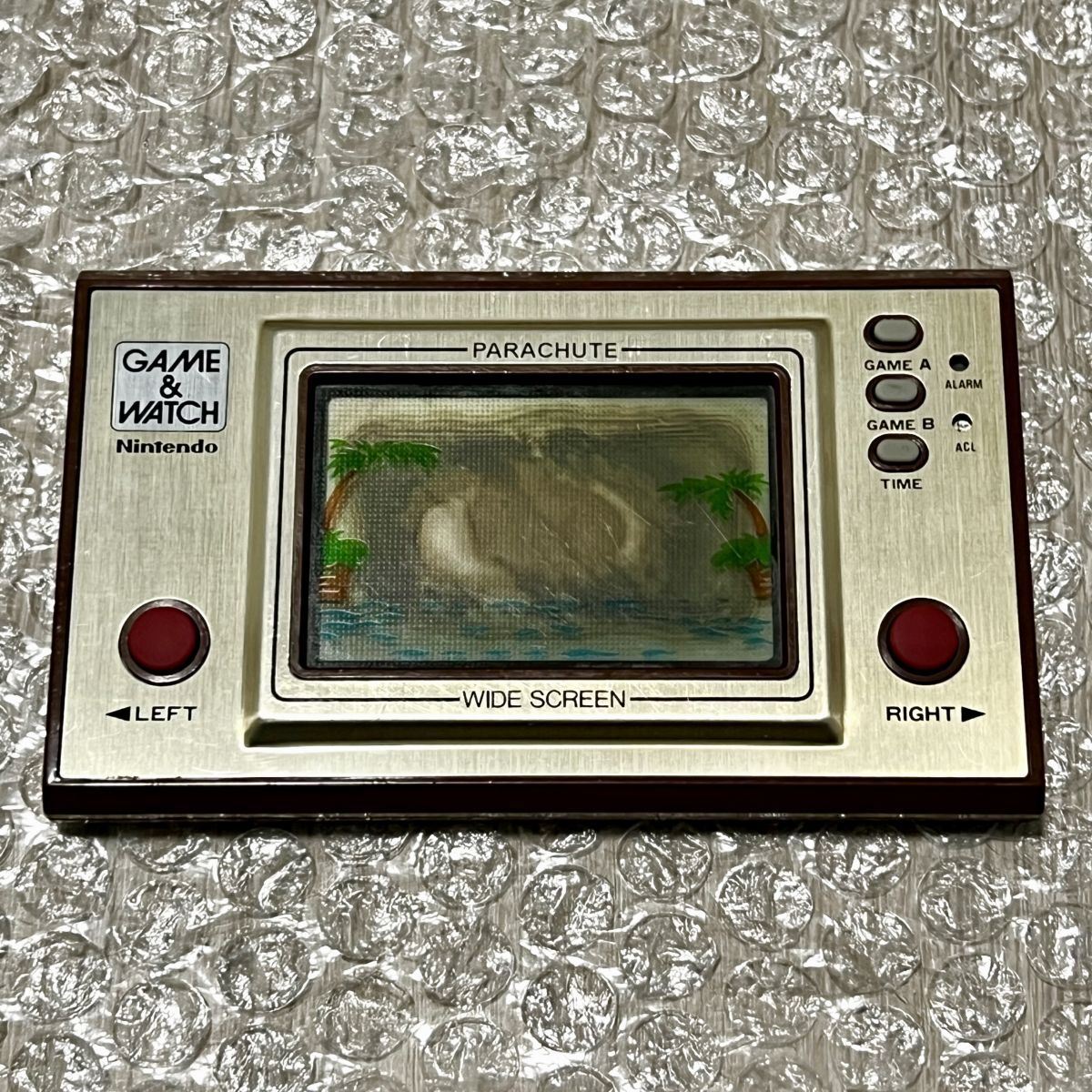 〈良品・動作確認済み〉LSI 任天堂 ワイドスクリーン ゲームウォッチ PARACHUTE （パラシュート）PR-21 GAME&WATCH ゲームウオッチ