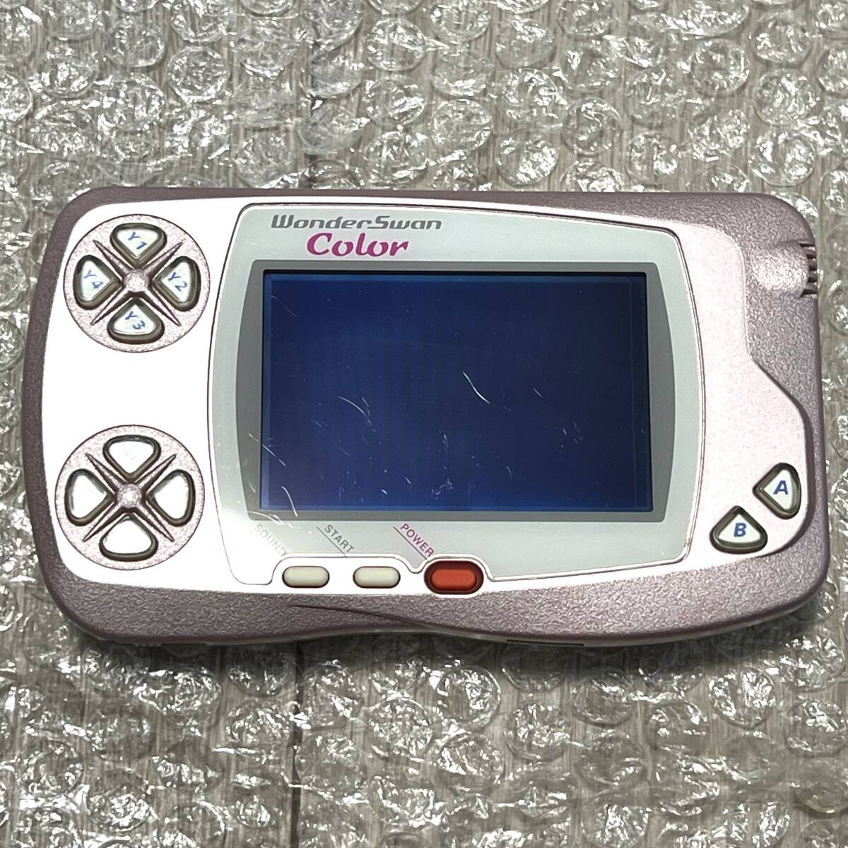 〈良品・動作確認済み〉WS WSC ワンダースワン カラー 本体 パールピンク Wonder Swan Color Crystal クリスタル