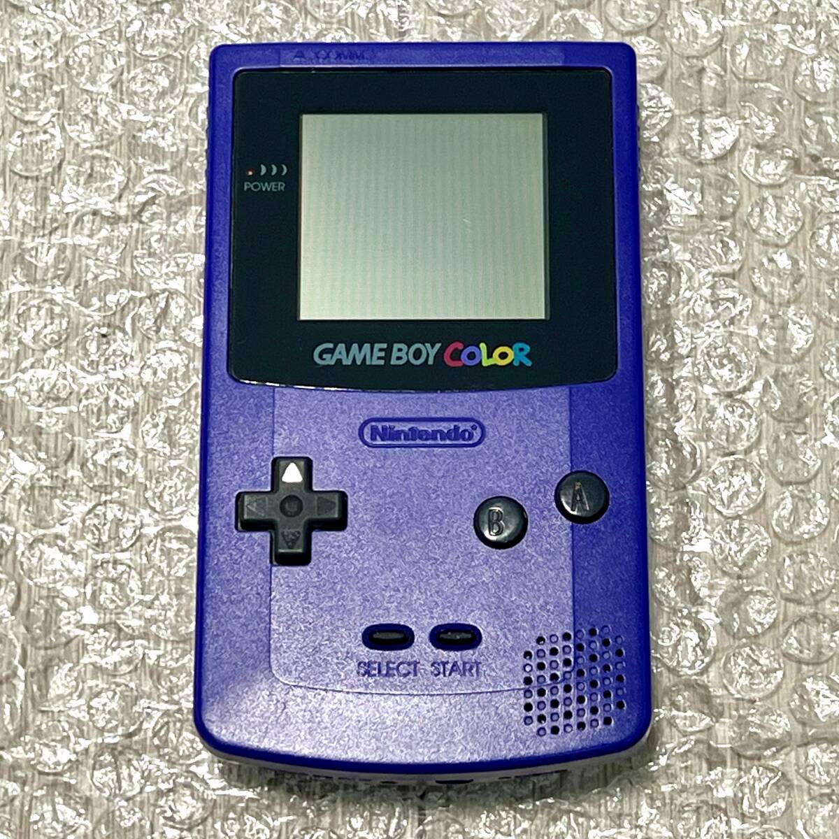 〈美品・動作確認済み〉GB GBC ゲームボーイカラー 本体 パープル CGB-001 GAMEBOY COLOR 