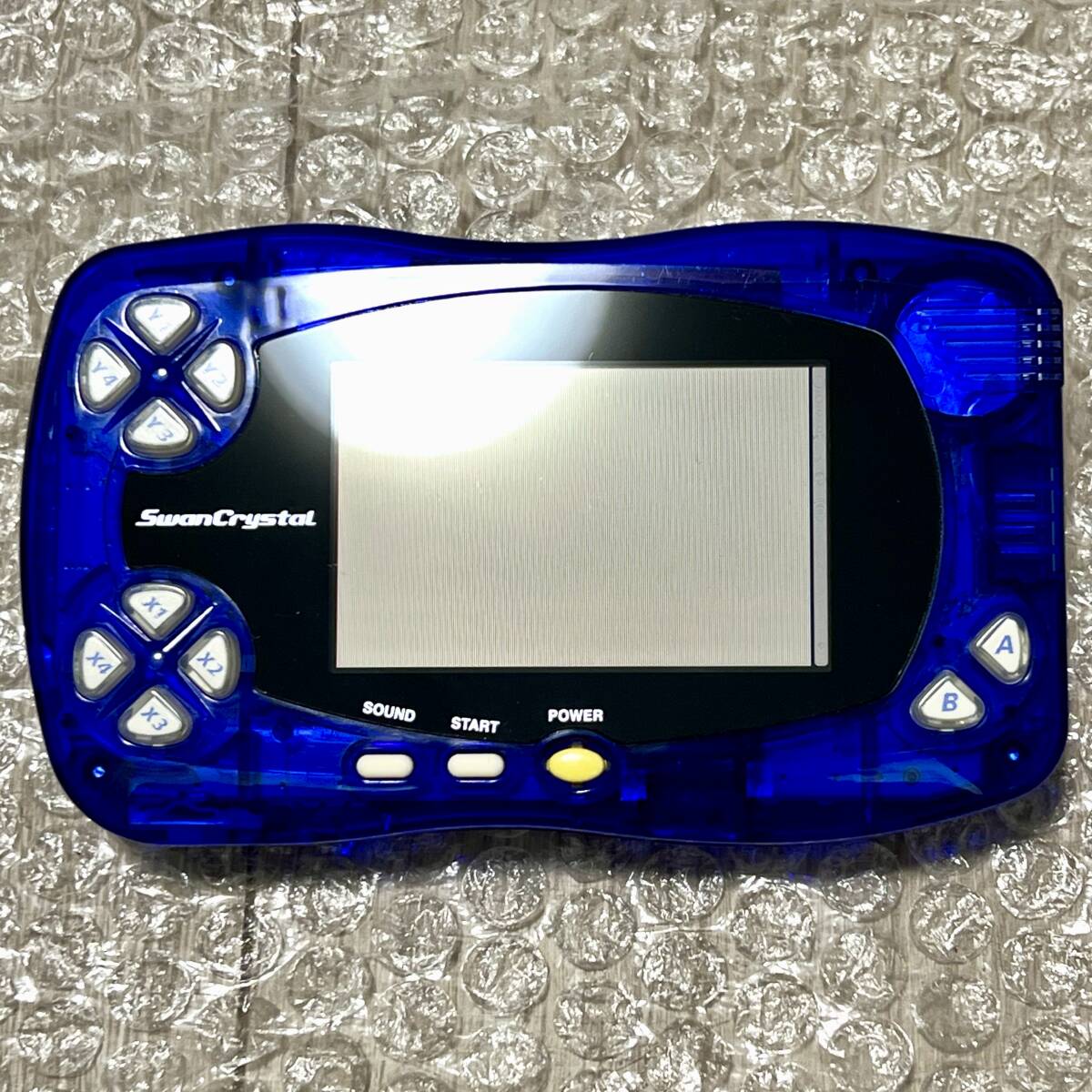 〈状態良好・動作確認済み〉WS WSC スワンクリスタル クリアブルー 本体 ワンダースワン 最終型 Swan Crystal Wonder Swan