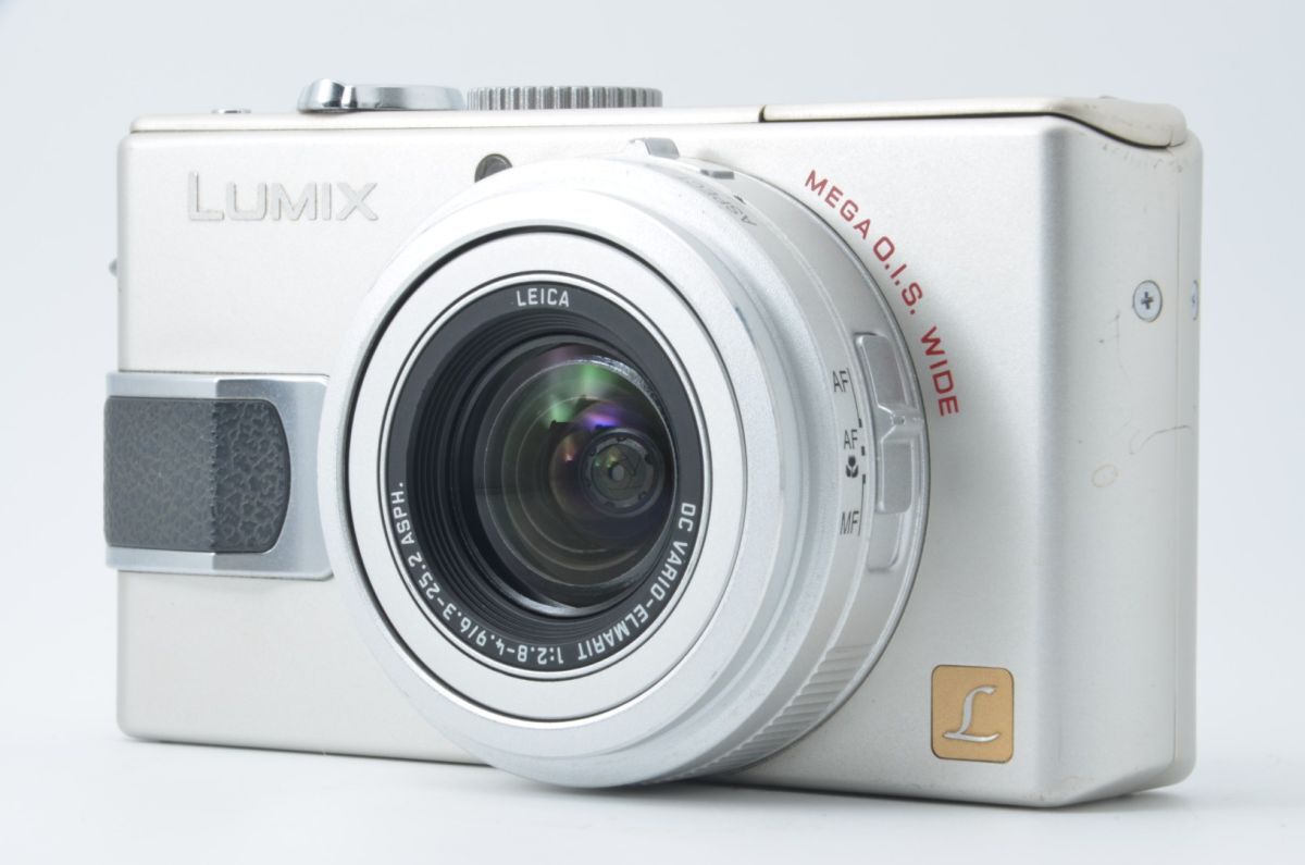 ★良品★パナソニック PANASONIC Lumix DMC-LX2 シルバー コンパクトデジタルカメラ B3922 #64