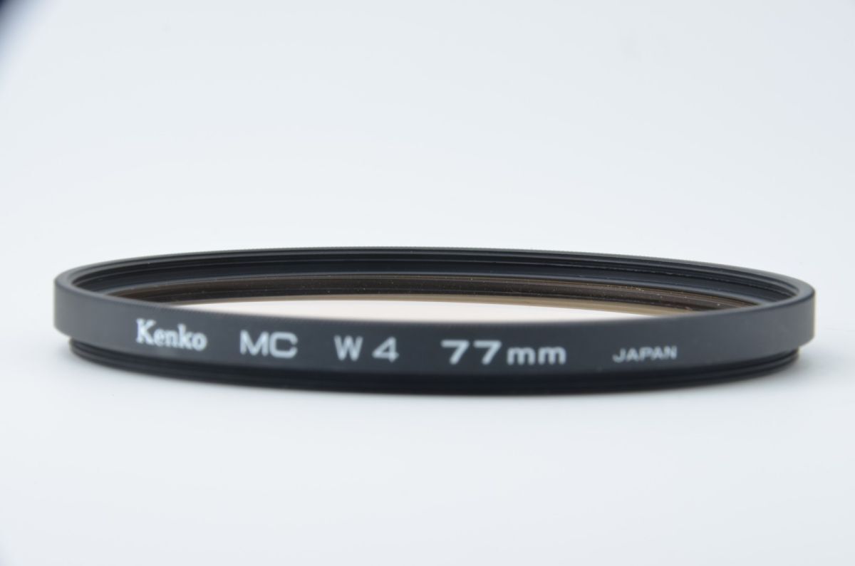 ★良品★ケンコー KENKO MC W4 77mm 曇天用フィルター O3937 #2