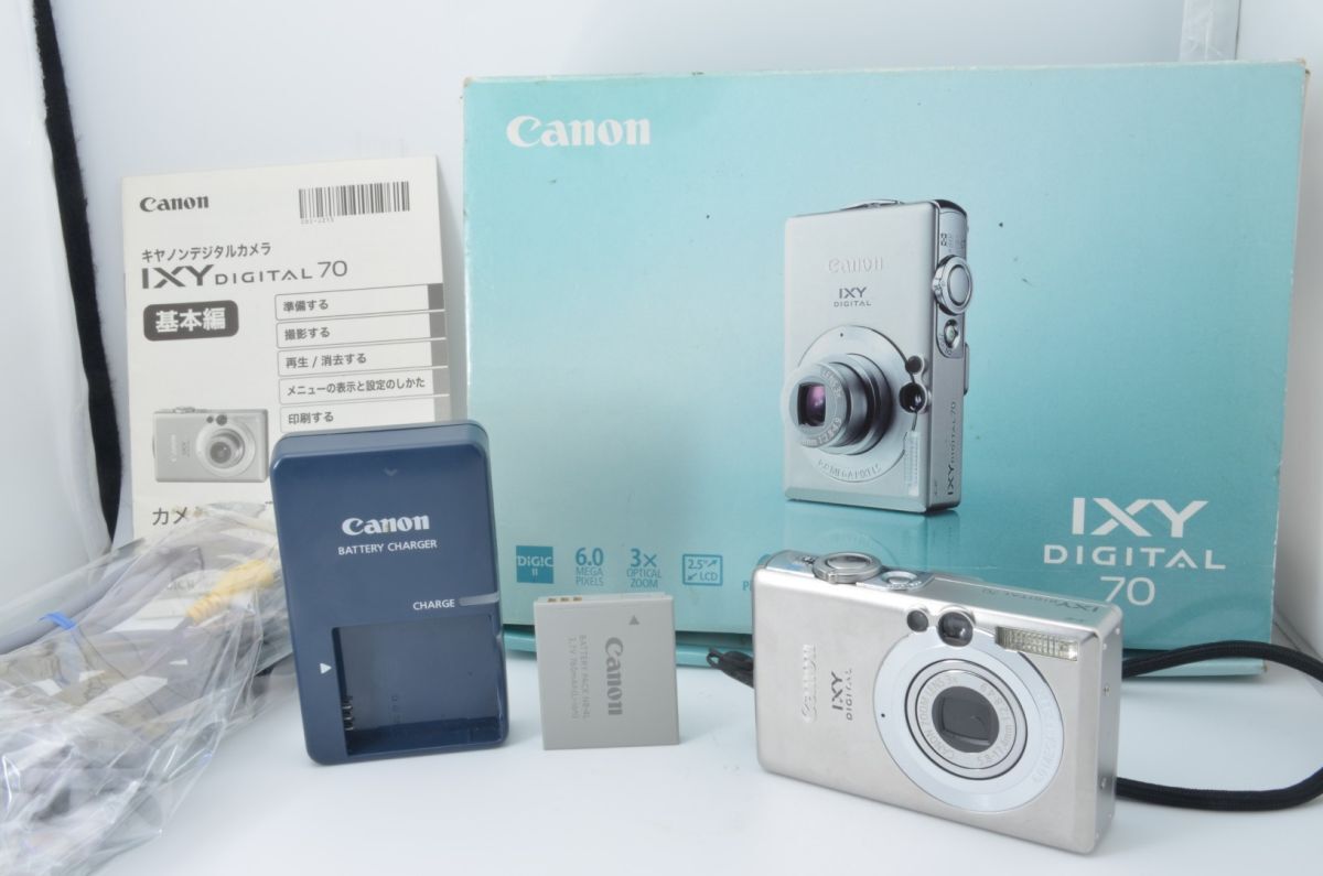 ★動作品★キヤノン CANON IXY DIGITAL 70 コンパクトデジタルカメラ B4024 #93