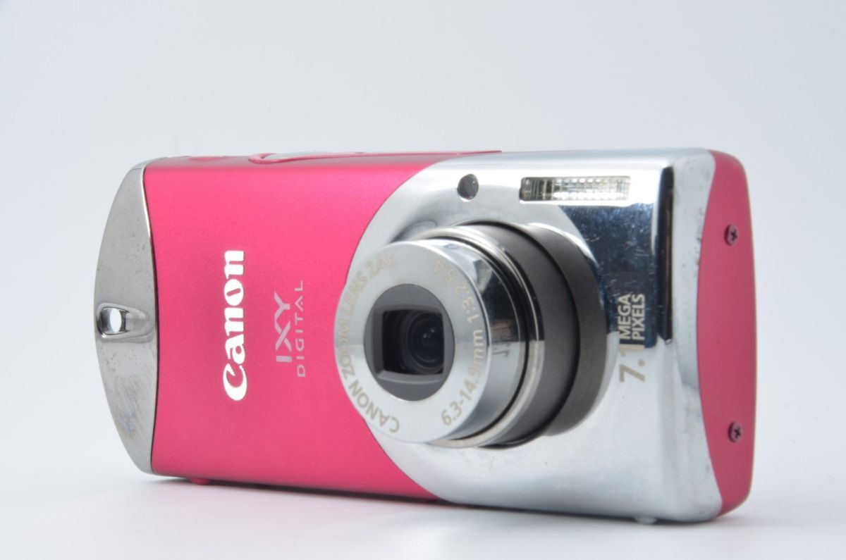 ★訳あり大特価★キヤノン CANON IXY DIGITAL L4 レッド B3987 #22