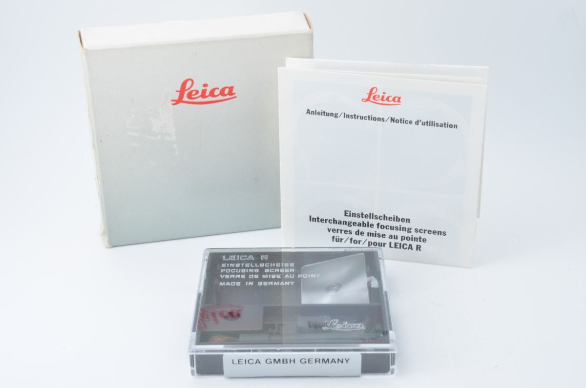 ★美品★ライカ LEICA Leica フォーカシングスクリーン 14305 【Leica Rカメラ用】 O3941 #30