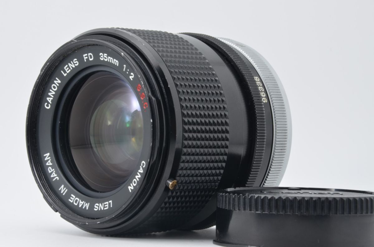 ★動作品★キヤノン CANON FD 35mm F2 S.S.C. 単焦点 広角レンズ FDマウント L3986 #250