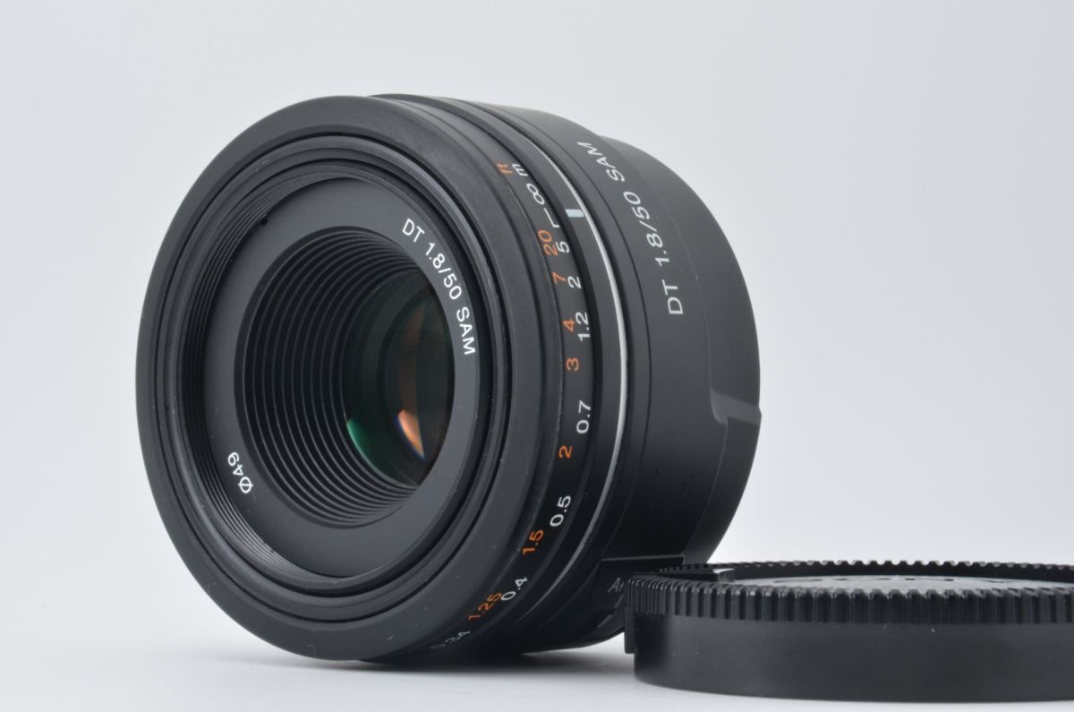 ★美品★ソニー SONY 50mm F1.8 SAM SAL50F18 aマウント用 L3968 #44