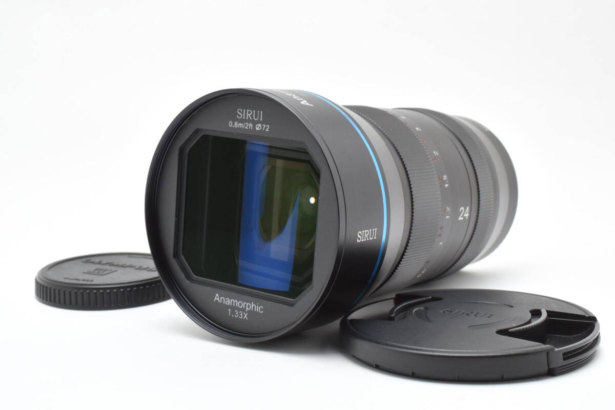 ★美品★ シルイ SIRUI 24mm F2.8 1.33X Anamorphic SR24-MFT アナモルフィックレンズ マイクロフォーサーズ用 OL3890 #292