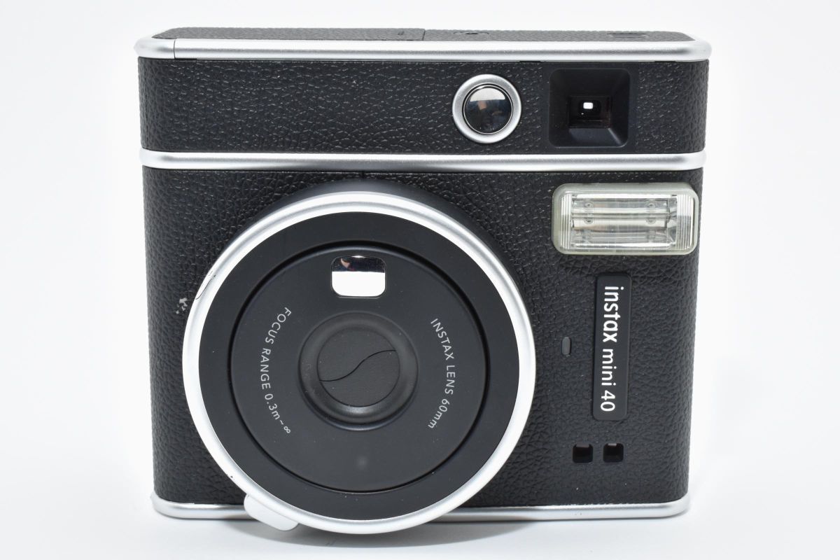 ★美品★ フジフィルム FUJIFILM instax mini 40 チェキ インスタント ポラロイドカメラ OB3932 #88