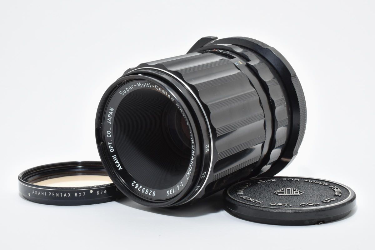 ★外観美品★ ペンタックス PENTAX Super-Multi-Coated MACRO-TAKUMAR 6X7 135mm F4 OL3962 #11