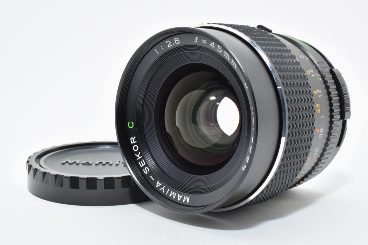 ★美品★ マミヤ MAMIYA MAMIYA-SEKOR C 45mm F2.8 S 中判カメラ レンズ OL3997 #165